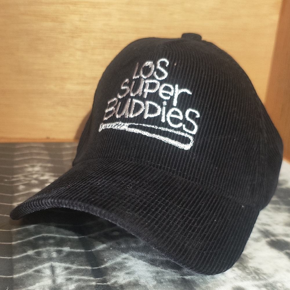 Black Embroidery Plug Cap